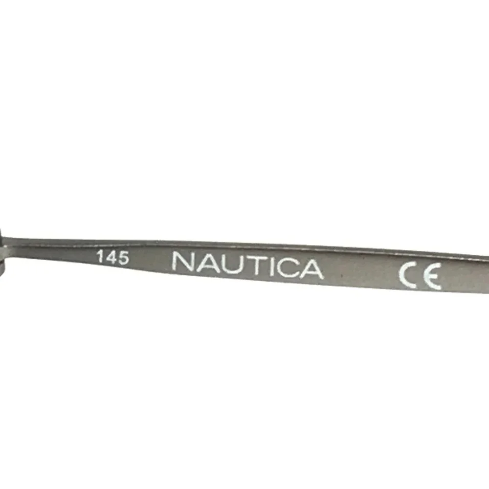 Nautica Eyeglasses Frames N8134 206 Gray Tortoise Square Full Rim 54-18-145